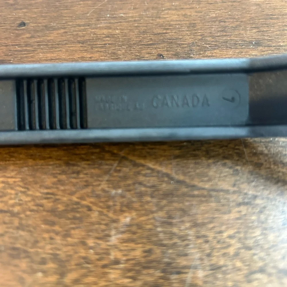 T-Fal Spatula with Holes, Black Nylon, 13 Inches Long- Made in Canada Read Info